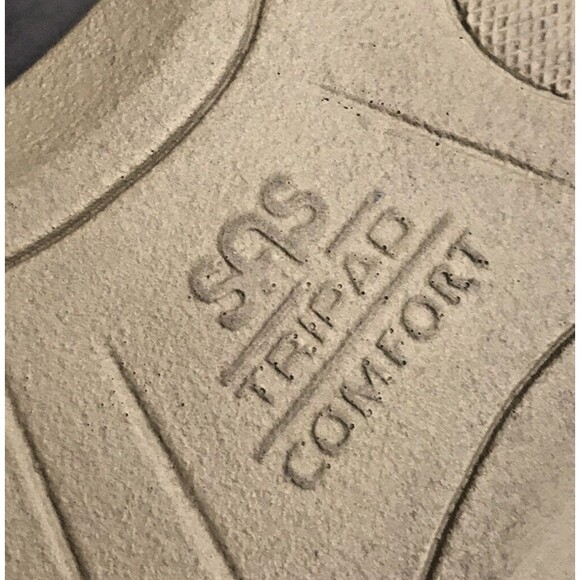 SAS Duo Quarter Strap Leather Sandal Women's 11WW Warm Stone Tripad Comfort Shoe - Picture 11 of 12